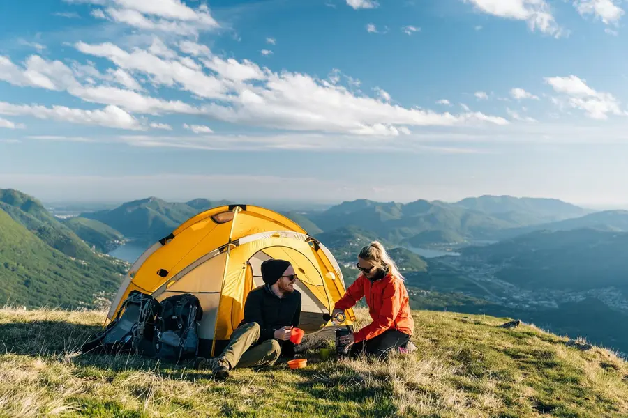 destinos para acampar