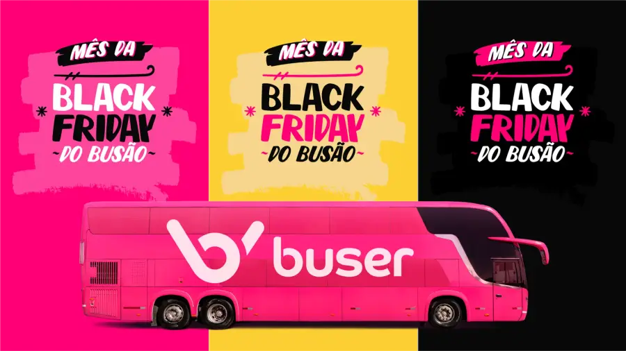 Buser inicia Black Friday com viagens a partir de R$ 9,90 e descontos de até 90%