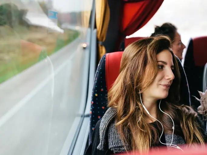viagem de ônibus