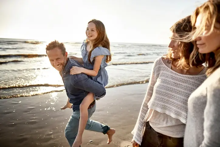 férias com a família