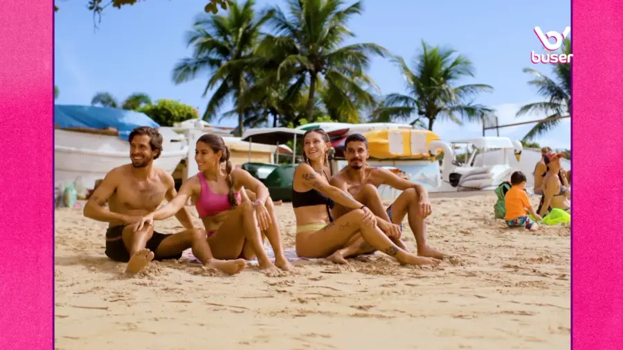 De volta à TV, Buser estreia campanha com foco em experiência de viagem