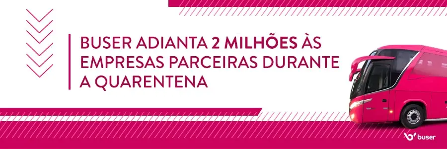 Buser adianta 2 mi às empresas parceiras durante a quarentena