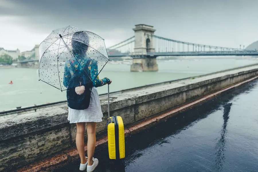 viagem com chuva