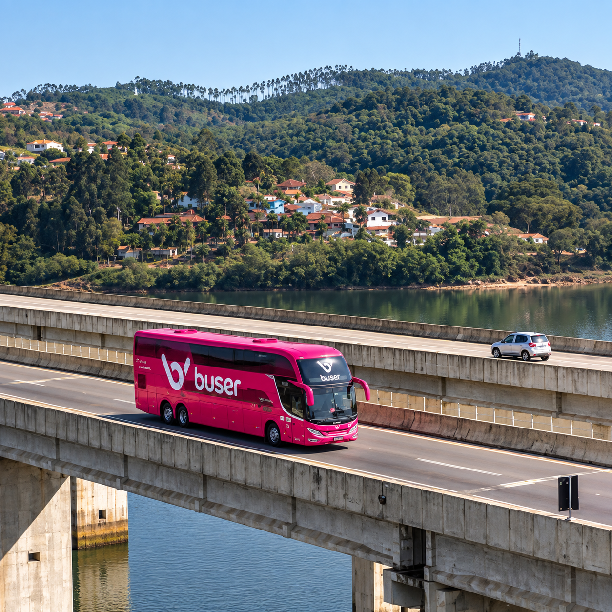 Buser lança nova função de localização dos ônibus em tempo real